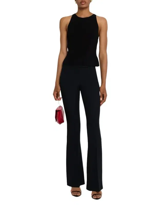 Cotton Knit Halter Tank Top