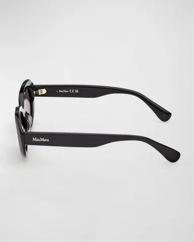 Max Mara 53MM Oval Sunglasses | Thumbnail 6 Max Mara 53MM Oval Sunglasses | Thumbnail 6