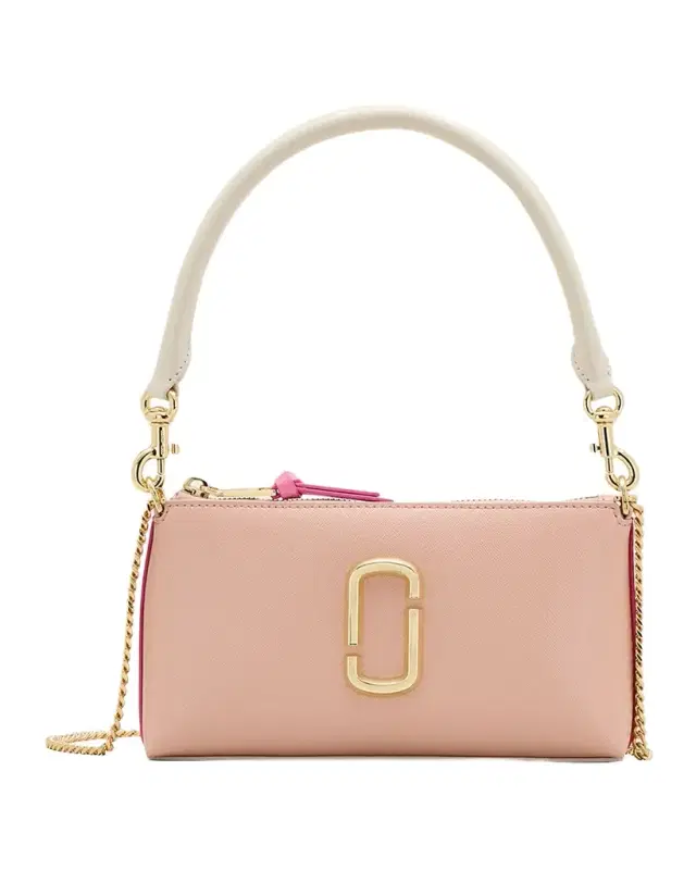 The Snapshot Convertible Saffiano Leather Shoulder Bag