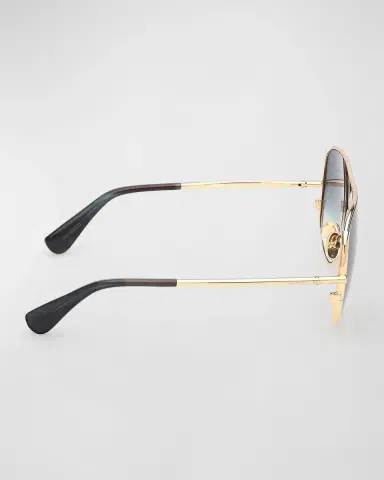 Max Mara 60MM Aviator Sunglasses | Thumbnail 4 Max Mara 60MM Aviator Sunglasses | Thumbnail 4