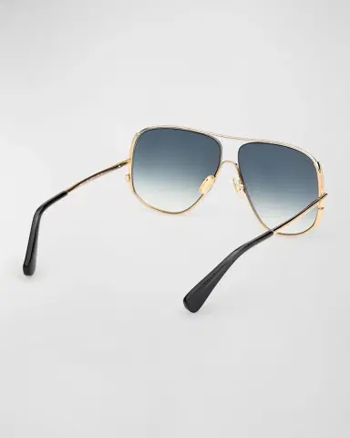 Max Mara 60MM Aviator Sunglasses | Thumbnail 7 Max Mara 60MM Aviator Sunglasses | Thumbnail 7