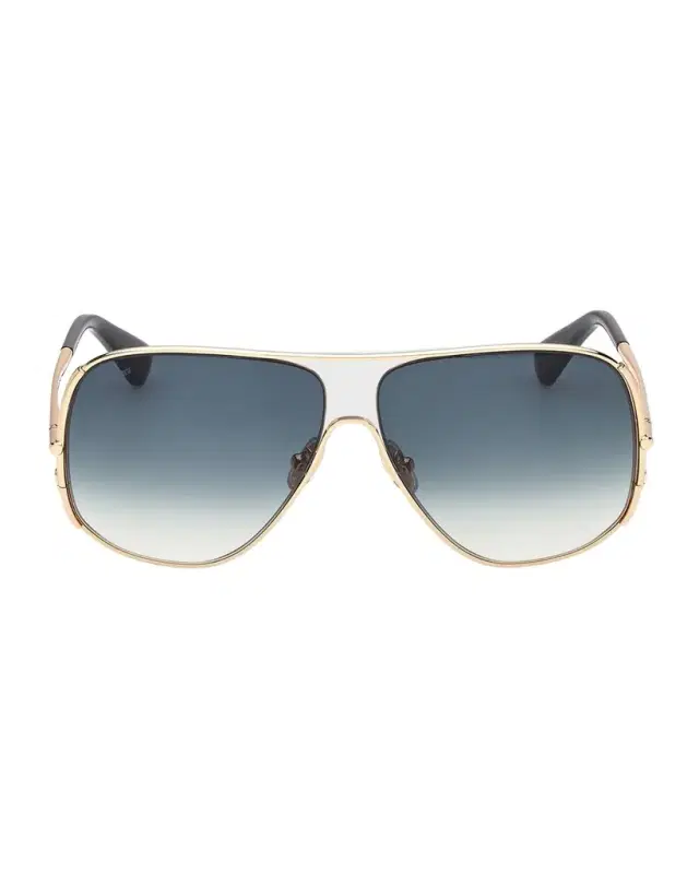 Max Mara 60MM Aviator Sunglasses