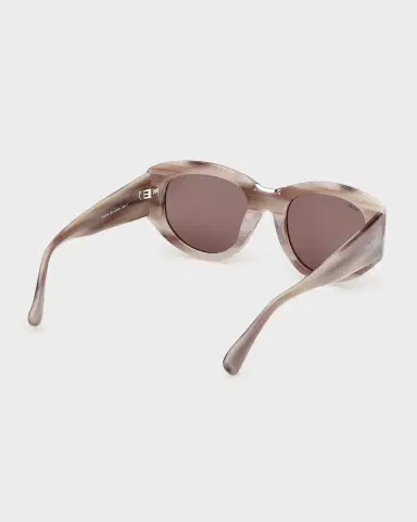 Max Mara 52MM Oval Sunglasses | Thumbnail 4 Max Mara 52MM Oval Sunglasses | Thumbnail 4