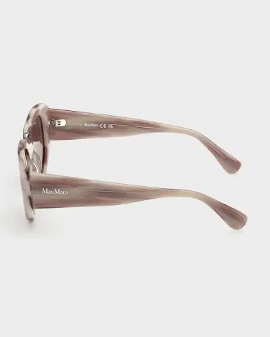 Max Mara 52MM Oval Sunglasses | Thumbnail 6 Max Mara 52MM Oval Sunglasses | Thumbnail 6