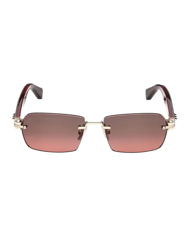 Christian Louboutin 56MM Rectangular Sunglasses