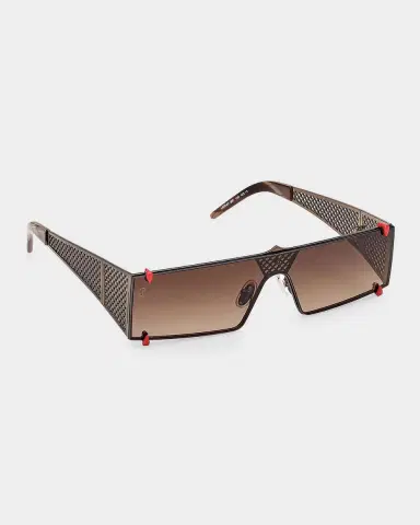 Christian Louboutin Dolly LB0040 140MM Rectangular Sunglasses | Thumbnail 3 Christian Louboutin Dolly LB0040 140MM Rectangular Sunglasses | Thumbnail 3