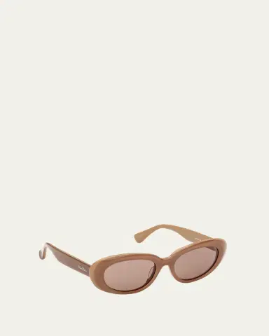 Max Mara 53MM Oval Sunglasses | Thumbnail 3 Max Mara 53MM Oval Sunglasses | Thumbnail 3