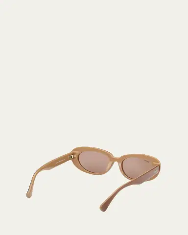 Max Mara 53MM Oval Sunglasses | Thumbnail 6 Max Mara 53MM Oval Sunglasses | Thumbnail 6