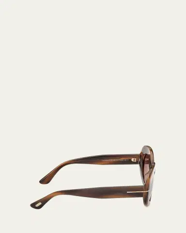 Tom Ford Claudette 51MM Oval Sunglasses | Thumbnail 5 Tom Ford Claudette 51MM Oval Sunglasses | Thumbnail 5