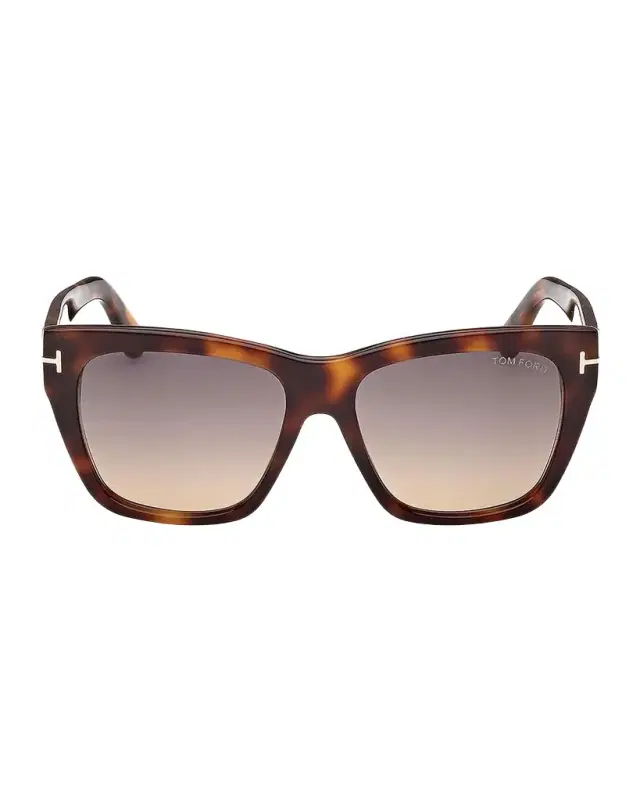 TOM FORD Flynn 55MM Square Sunglasses
