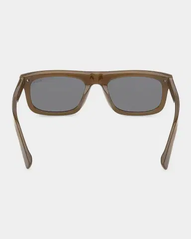 Zegna Men's Acetate Rectangle Sunglasses | Thumbnail 3 Zegna Men's Acetate Rectangle Sunglasses | Thumbnail 3
