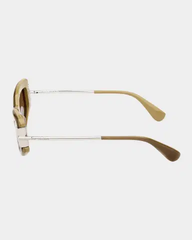 Max Mara 52MM Rectangular Sunglasses | Thumbnail 5 Max Mara 52MM Rectangular Sunglasses | Thumbnail 5