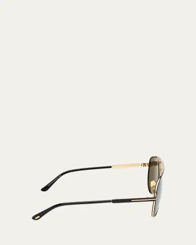 Tom Ford Rupert 63MM Aviator Sunglasses | Thumbnail 5