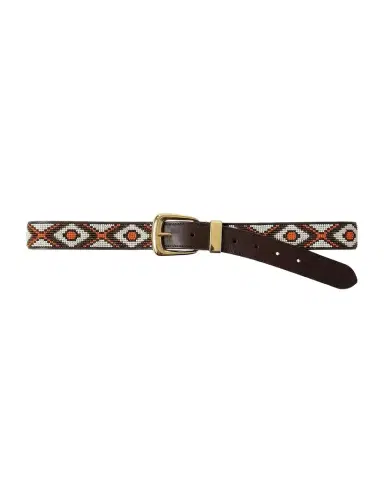 Veronica Beard Arch Beaded Leather Belt | Thumbnail 1 Veronica Beard Arch Beaded Leather Belt | Thumbnail 1