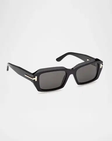 TOM FORD 53MM Rectangular Sunglasses | Thumbnail 3