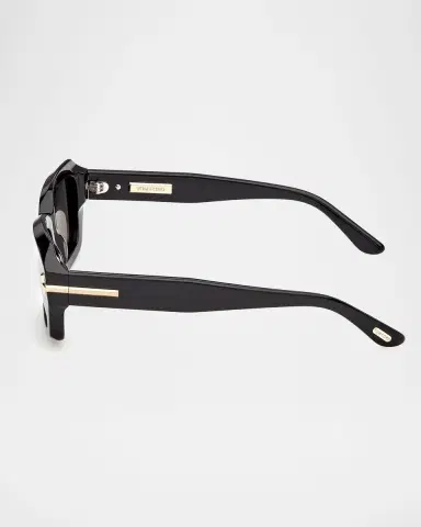 TOM FORD 53MM Rectangular Sunglasses | Thumbnail 4
