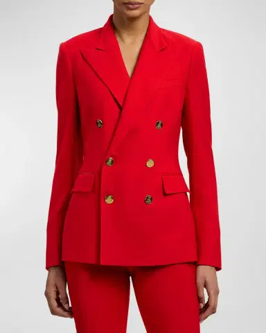 Ralph Lauren Collection Camden Cashmere Twill Double-Breasted Jacket | Thumbnail 4