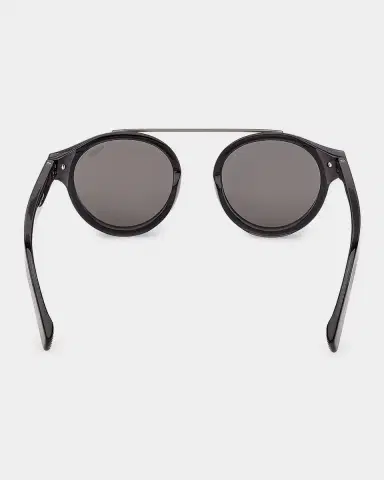 Zegna Men's Top-Bar Acetate Round Sunglasses | Thumbnail 3 Zegna Men's Top-Bar Acetate Round Sunglasses | Thumbnail 3