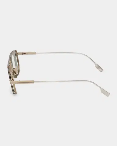 Zegna Men's Double-Bridge Titanium Rectangle Sunglasses | Thumbnail 5 Zegna Men's Double-Bridge Titanium Rectangle Sunglasses | Thumbnail 5