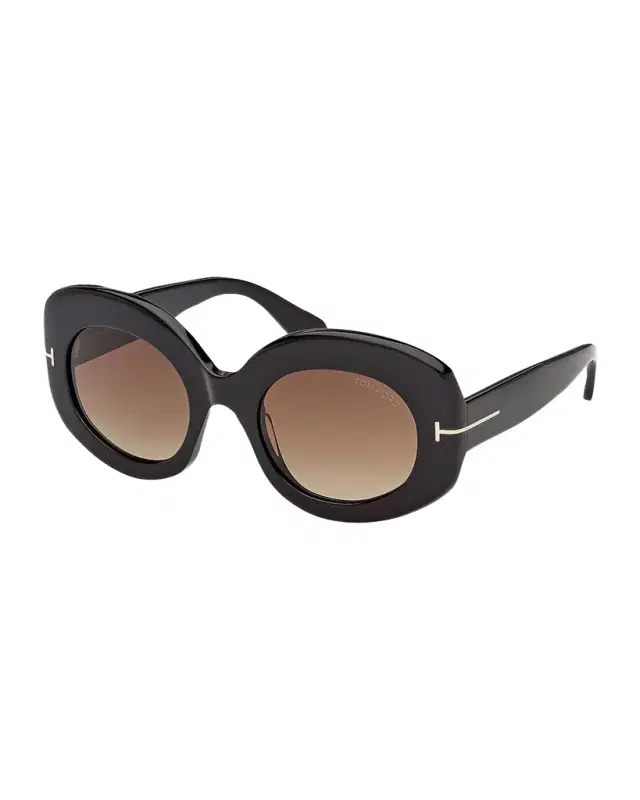 TOM FORD Claudette 51MM Oval Sunglasses