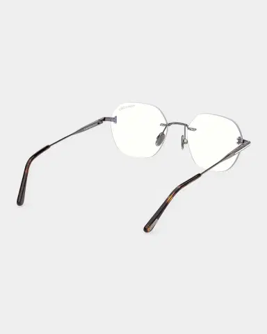 Tom Ford Men's Rimless T-Logo Metal Round Eyeglasses | Thumbnail 4 Tom Ford Men's Rimless T-Logo Metal Round Eyeglasses | Thumbnail 4