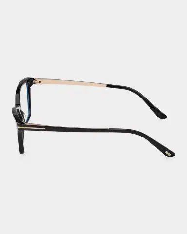 Tom Ford 56MM Blue Block Rectangular Eyeglasses | Thumbnail 3