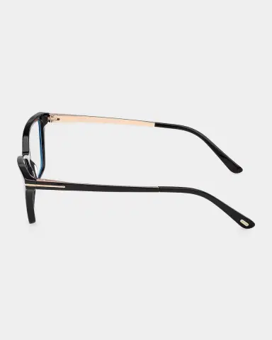 Tom Ford 56MM Blue Block Rectangular Eyeglasses | Thumbnail 6
