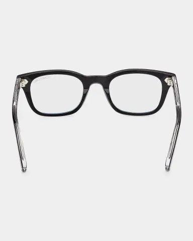 Tom Ford Men's T-Logo Acetate Rectangle Eyeglasses | Thumbnail 4 Tom Ford Men's T-Logo Acetate Rectangle Eyeglasses | Thumbnail 4