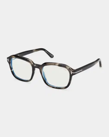 Tom Ford 53MM Blue Block Rectangular Eyeglasses | Thumbnail 2 Tom Ford 53MM Blue Block Rectangular Eyeglasses | Thumbnail 2