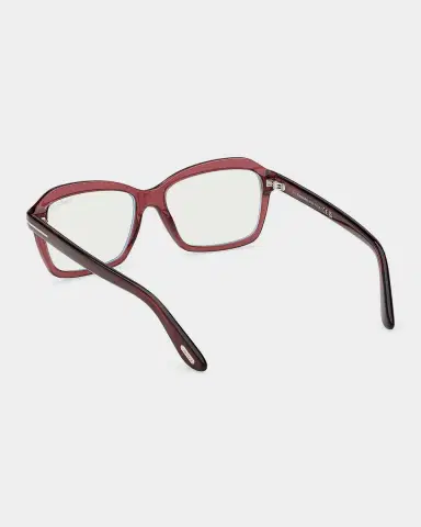 Tom Ford 54MM Blue Block Rectangular Eyeglasses | Thumbnail 4