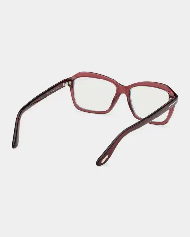 Tom Ford 54MM Blue Block Rectangular Eyeglasses | Thumbnail 7