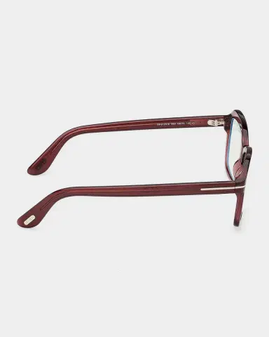 Tom Ford 54MM Blue Block Rectangular Eyeglasses | Thumbnail 8
