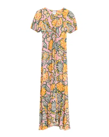 Misa Los Angeles Amara Desert Floral Midi Dress | Thumbnail 1 Misa Los Angeles Amara Desert Floral Midi Dress | Thumbnail 1