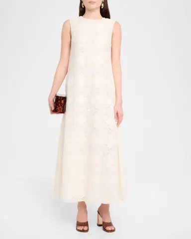 Misa Los Angeles Sylvie Crochet Maxi Dress | Thumbnail 2
