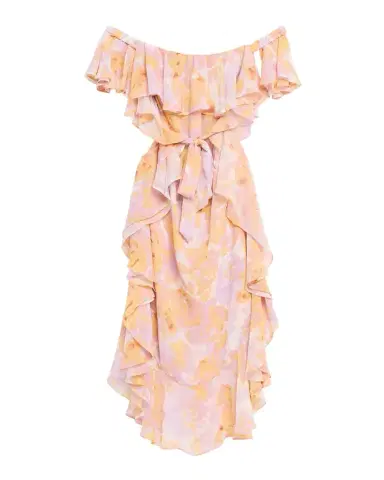 MISA Los Angeles Carla Floral Off-Shoulder Maxi Dress | Thumbnail 1