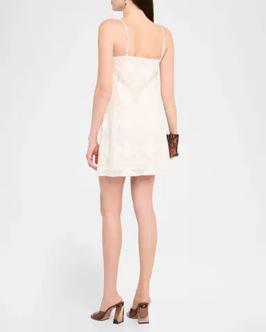 MISA Los Angeles Maxine Embroidered Mini Dress | Thumbnail 3