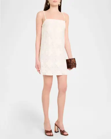 MISA Los Angeles Maxine Embroidered Mini Dress | Thumbnail 4