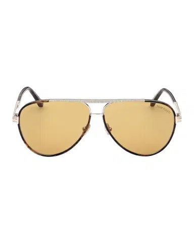 Tom Ford Men's Rupert 02 63mm Metal & Acetate Aviator Sunglasses | Thumbnail 1 Tom Ford Men's Rupert 02 63mm Metal & Acetate Aviator Sunglasses | Thumbnail 1