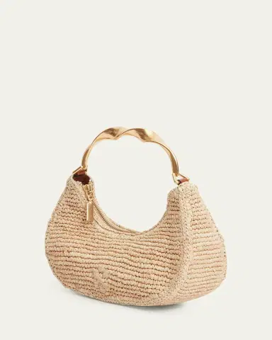 Simkhai Nixi Twist Raffia Top-Handle Bag | Thumbnail 5