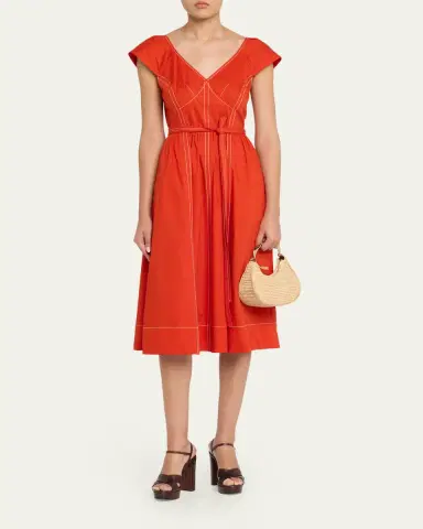 Simkhai Nixi Twist Raffia Top-Handle Bag | Thumbnail 9