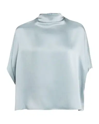 Lapointe Double-Face Satin Mock-Neck Blouse | Thumbnail 1