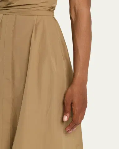 Lafayette 148 New York Wrap-Front Cotton Midi Shirtdress | Thumbnail 9