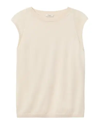 Lafayette 148 New York Crewneck Cotton-Silk Shell | Thumbnail 1 Lafayette 148 New York Crewneck Cotton-Silk Shell | Thumbnail 1