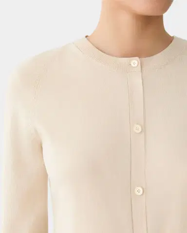 Lafayette 148 New York Cotton-Silk Knit Cardigan | Thumbnail 5 Lafayette 148 New York Cotton-Silk Knit Cardigan | Thumbnail 5