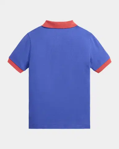 Polo Ralph Lauren Little Boy's & Boy's Stretch Cotton Mesh Polo Shirt | Thumbnail 2