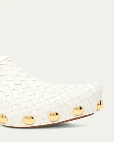 Bottega Veneta 30mm Gondola Intrecciato Leather Clogs | Thumbnail 7