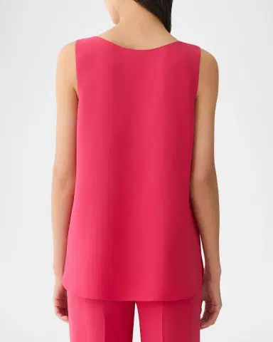 Lafayette 148 New York Scoop-Neck Sleeveless Blouse | Thumbnail 3 Lafayette 148 New York Scoop-Neck Sleeveless Blouse | Thumbnail 3