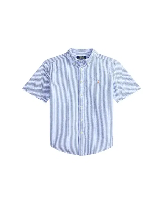 Little Boy's & Boy's Striped Cotton Seersucker Shirt