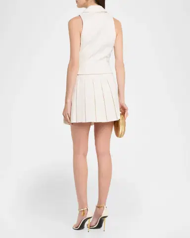 ALICE + OLIVIA Alicia Vest Mini Dress | Thumbnail 3 ALICE + OLIVIA Alicia Vest Mini Dress | Thumbnail 3