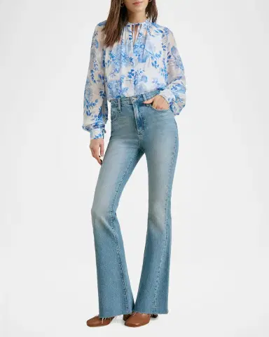 Favorite Daughter The Sincerely Yours Chiffon Blouse | Thumbnail 2 Favorite Daughter The Sincerely Yours Chiffon Blouse | Thumbnail 2